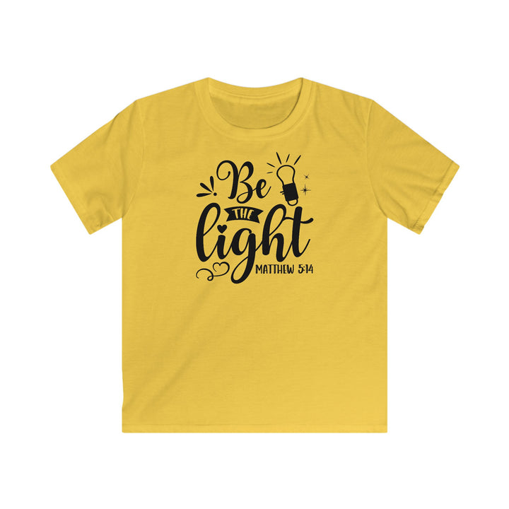Be The Light - Kids Softstyle Tee