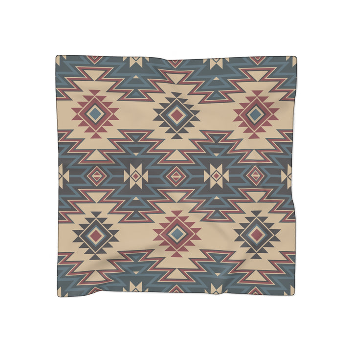 Tribal Indian Tan - Poly Scarf