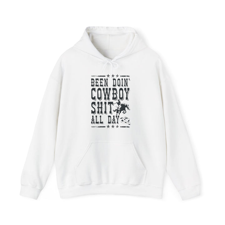 Been Doin' Cowboy Sh*t - Unisex Heavy Blend™ Hooded Sweatshirt