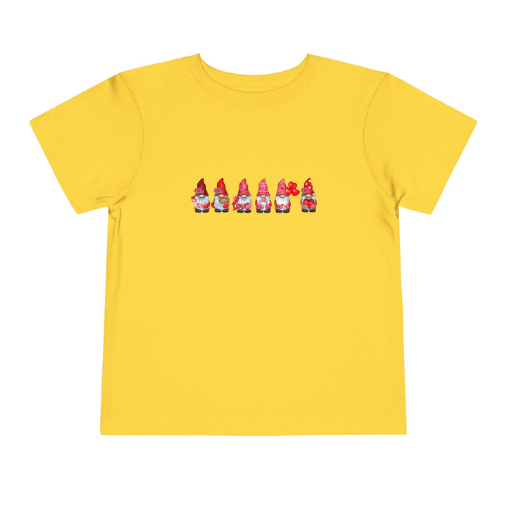 Valentines Gnomes - Toddler Short Sleeve Tee