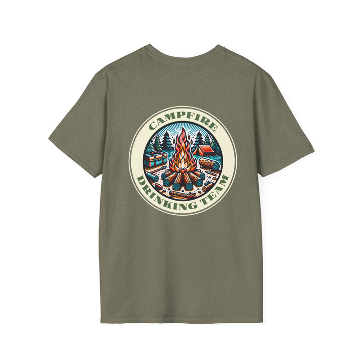 Campfire Drinking Team - Unisex Softstyle T-Shirt