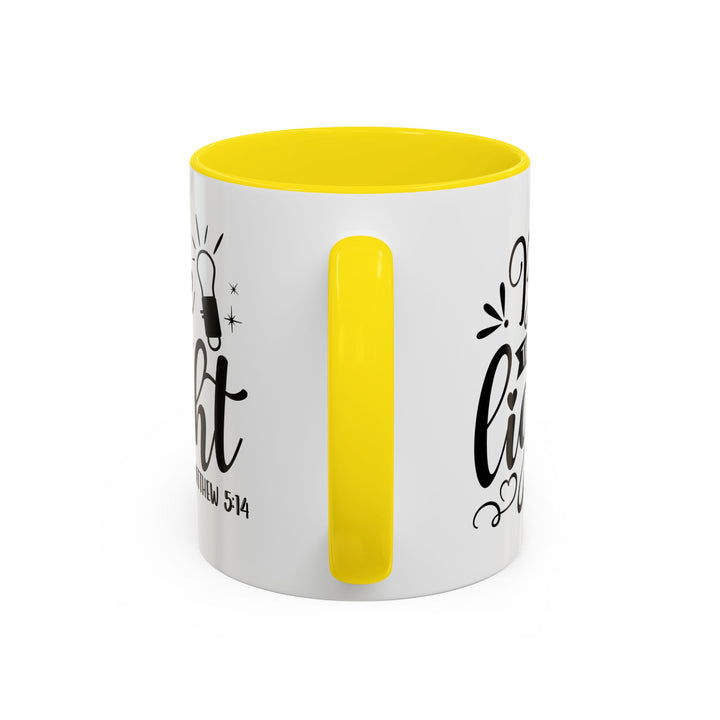 Be The light - Accent Coffee Mug (11, 15oz)