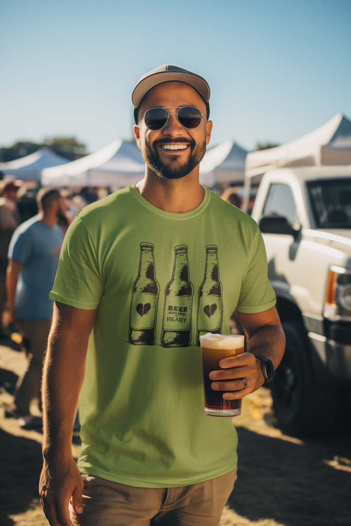 Beer Never Broke My Heart - Unisex Softstyle T-Shirt