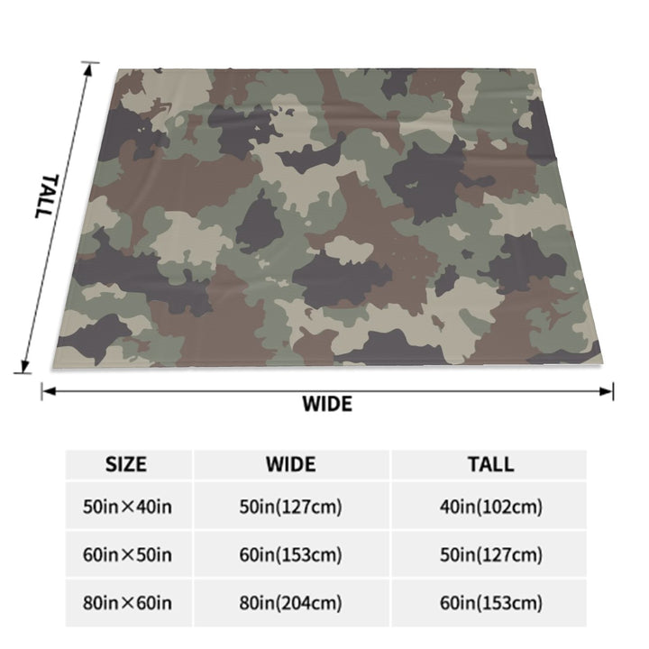 Camo - Sofa Blanket