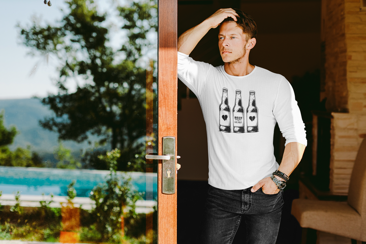 Beer Never Broke My Heart - Unisex Ultra Cotton Long Sleeve Tee