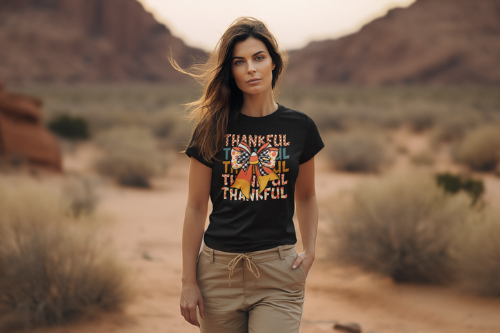 Thankful Bow - Women's Softstyle Tee
