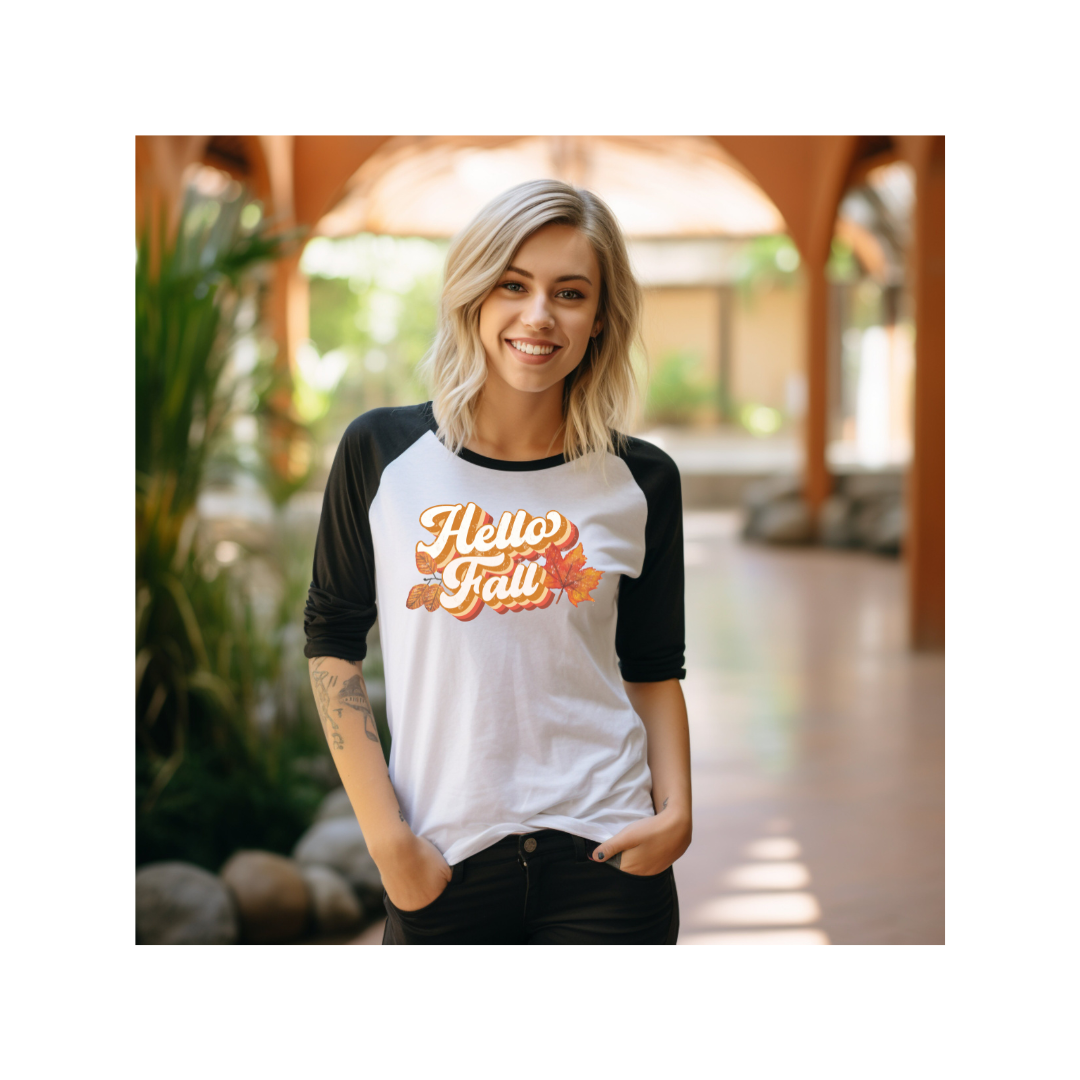 Fall- Women's 3/4 Length Sleeve