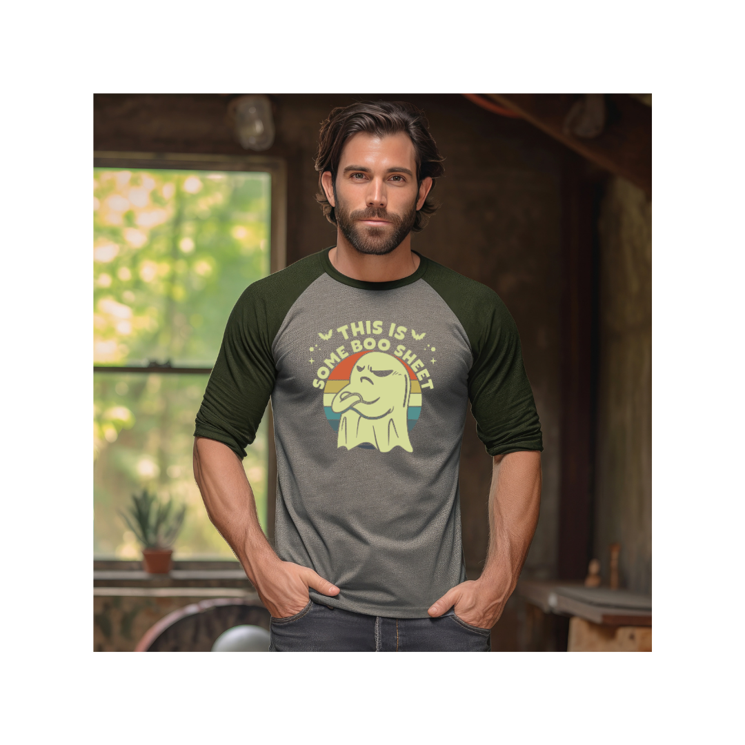 Halloween- Men's 3/4 Length Sleeve