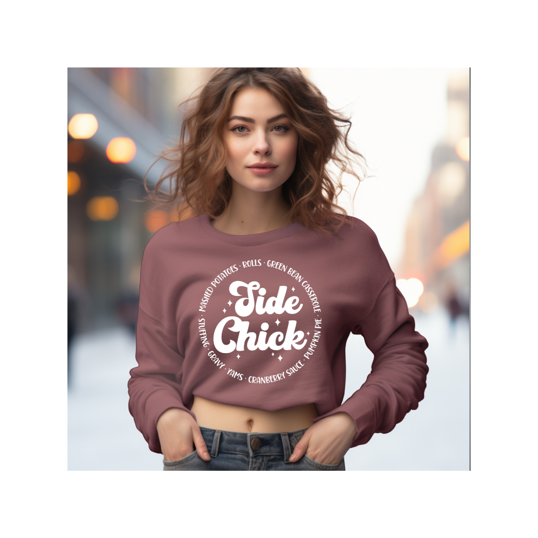 Thanksgiving- Cropped Hoodie/Sweatshirt