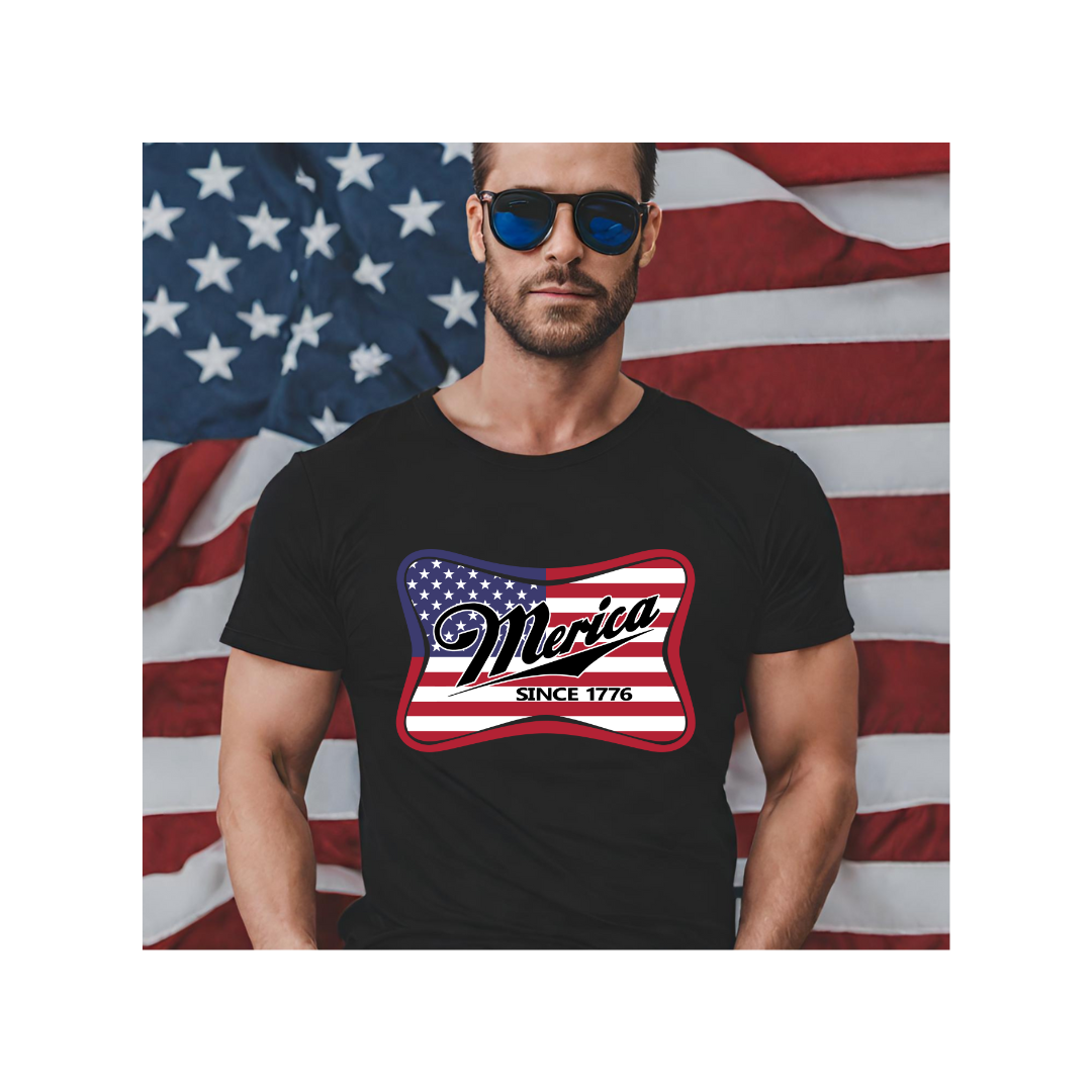 4th of July- Men's Short Sleeve
