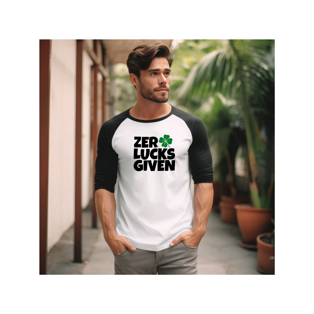 St. Patricks Day- Men's 3/4 Length Sleeve