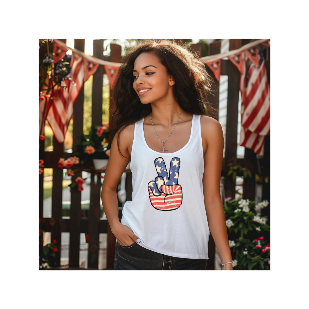 4th of July- Women's Tank Tops