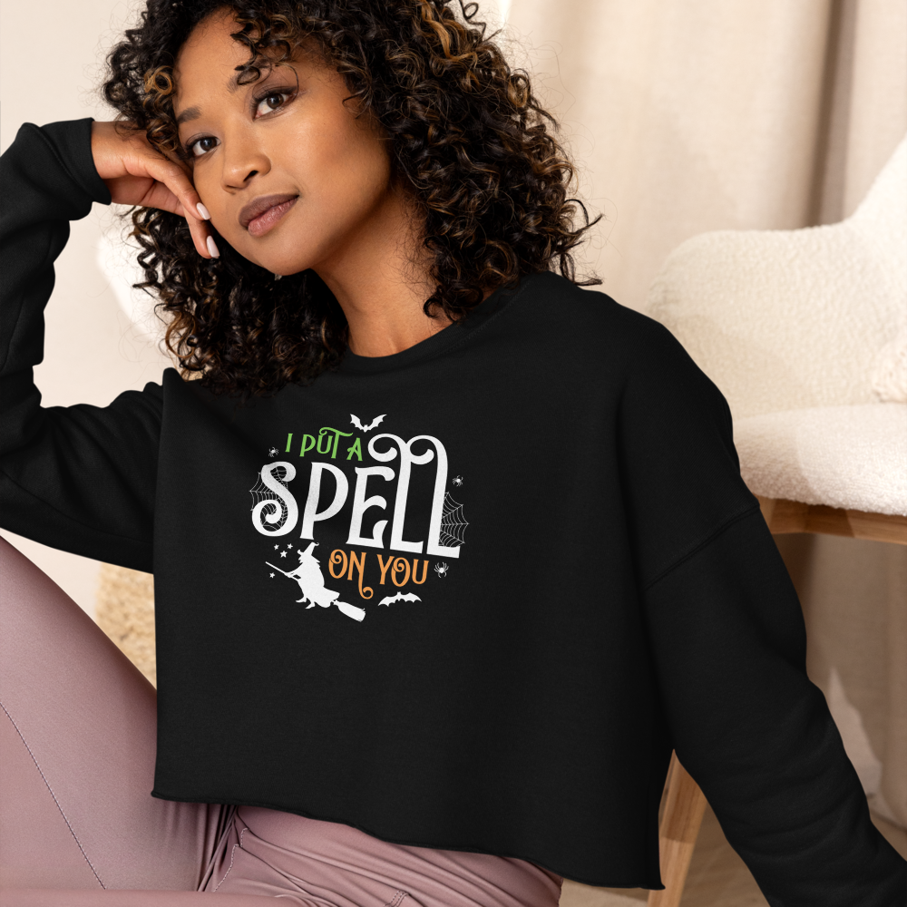Halloween- Cropped Hoodie/Sweatshirt