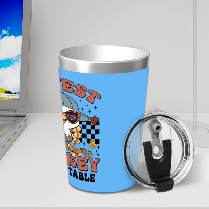 Cutest Turkey Boys - Stainless Steel Water Bottle With Straw