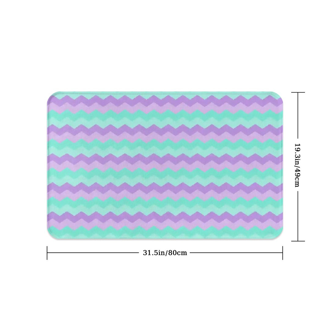 Easter Chevron - Pet Food Mat