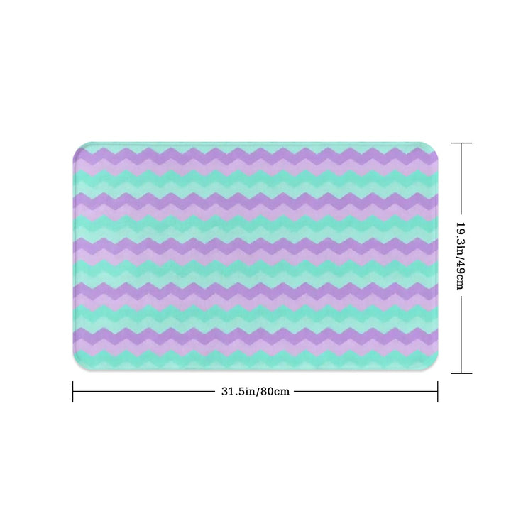 Easter Chevron - Pet Food Mat