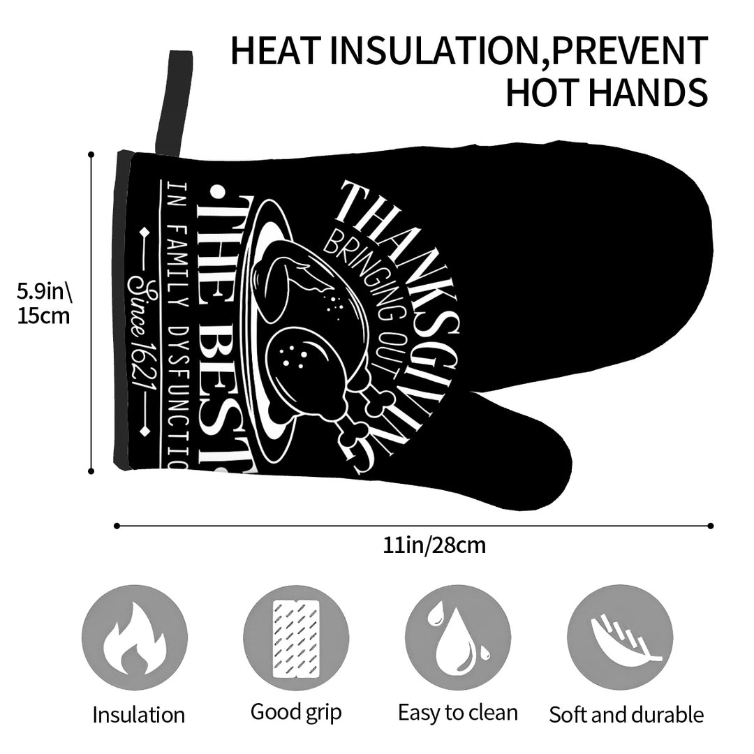 Family Dysfunction - Oven Mitts Set of Two
