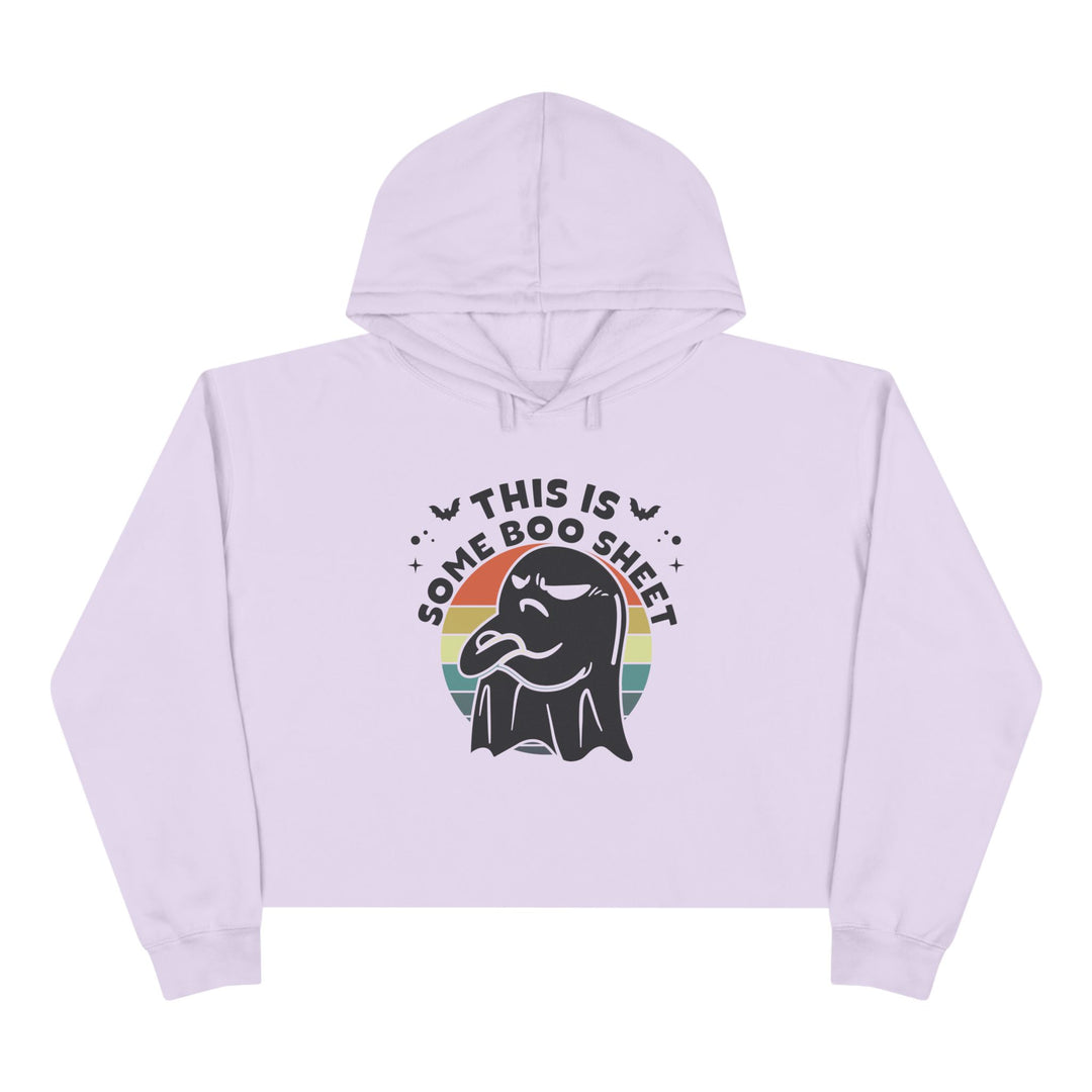 This Is Some Boo Sheet - Crop Hoodie