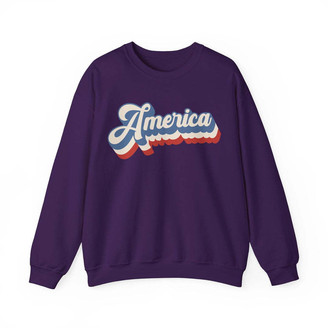 Retro America - Unisex Heavy Blend™ Crewneck Sweatshirt