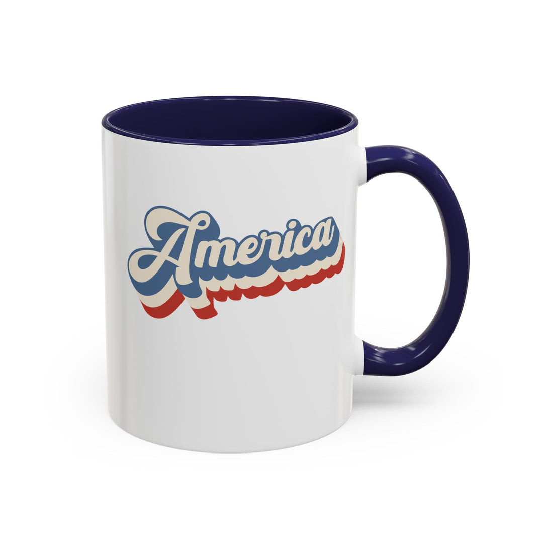 Retro America - Accent Coffee Mug (11, 15oz)