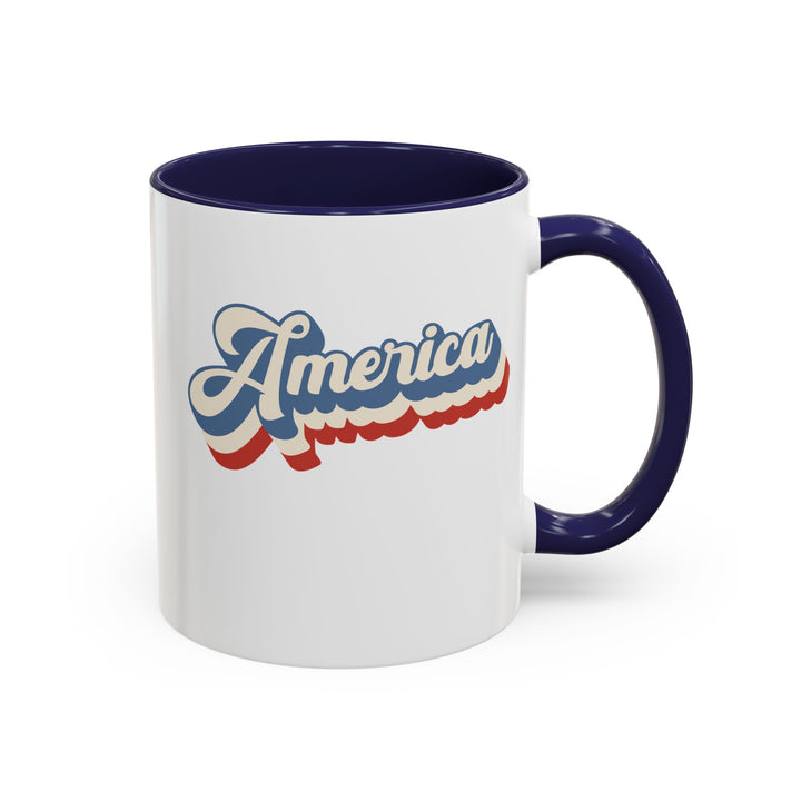 Retro America - Accent Coffee Mug (11, 15oz)