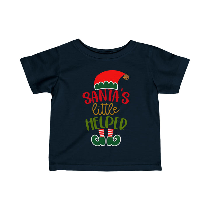 Santa's Little Helper - Infant Fine Jersey Tee