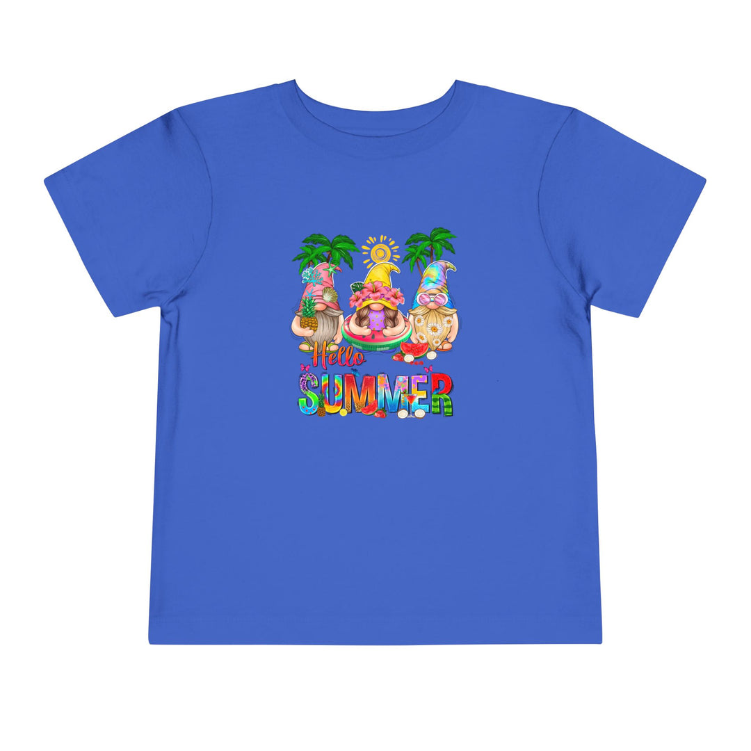 Summer Gnomes - Toddler Short Sleeve Tee