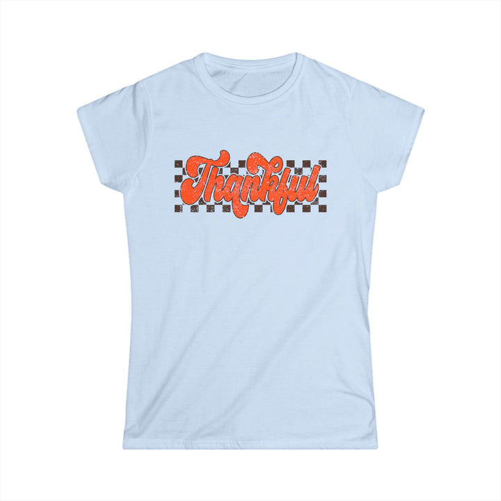 Retro Thankful - Women's Softstyle Tee