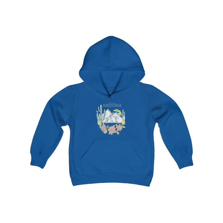 Feel The Sunset Arizona - Youth Heavy Blend Hooded Sweatshirt