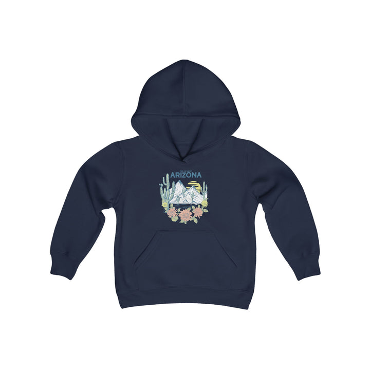 Feel The Sunset Arizona - Youth Heavy Blend Hooded Sweatshirt