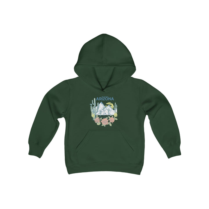 Feel The Sunset Arizona - Youth Heavy Blend Hooded Sweatshirt