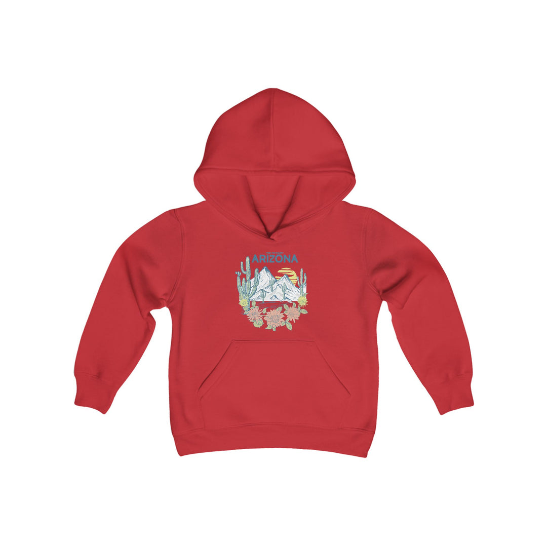 Feel The Sunset Arizona - Youth Heavy Blend Hooded Sweatshirt