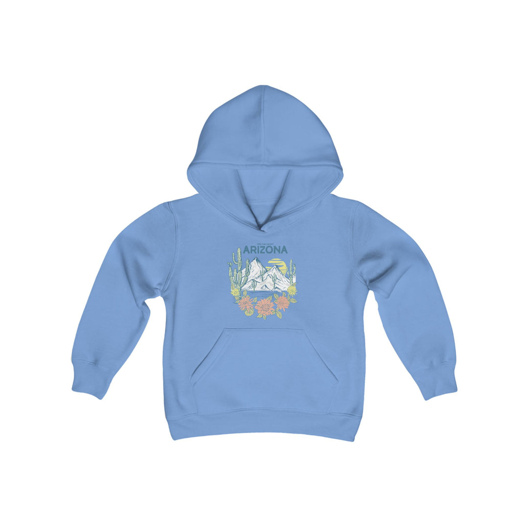 Feel The Sunset Arizona - Youth Heavy Blend Hooded Sweatshirt