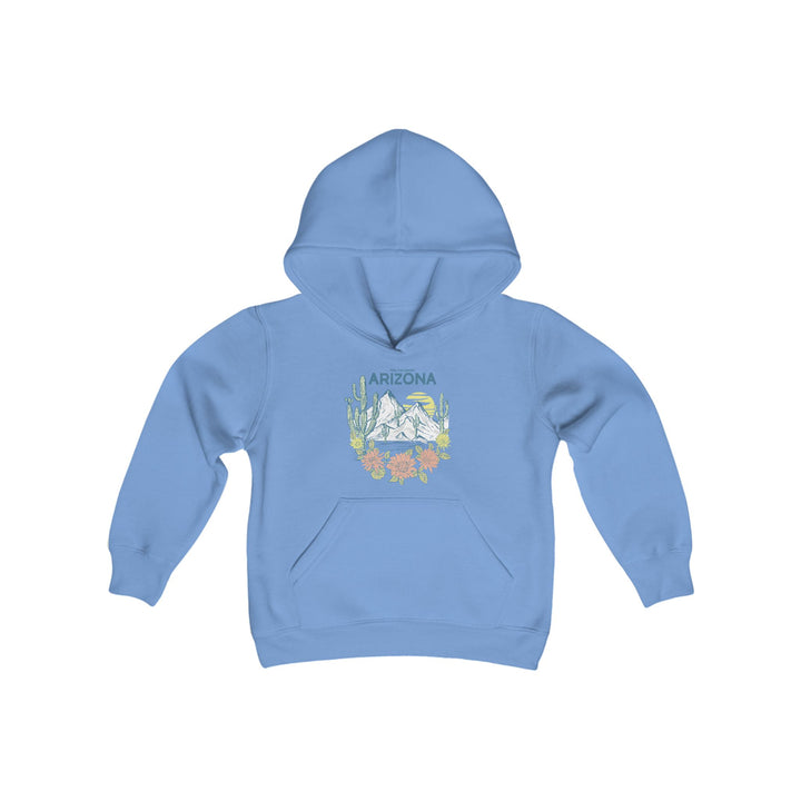 Feel The Sunset Arizona - Youth Heavy Blend Hooded Sweatshirt