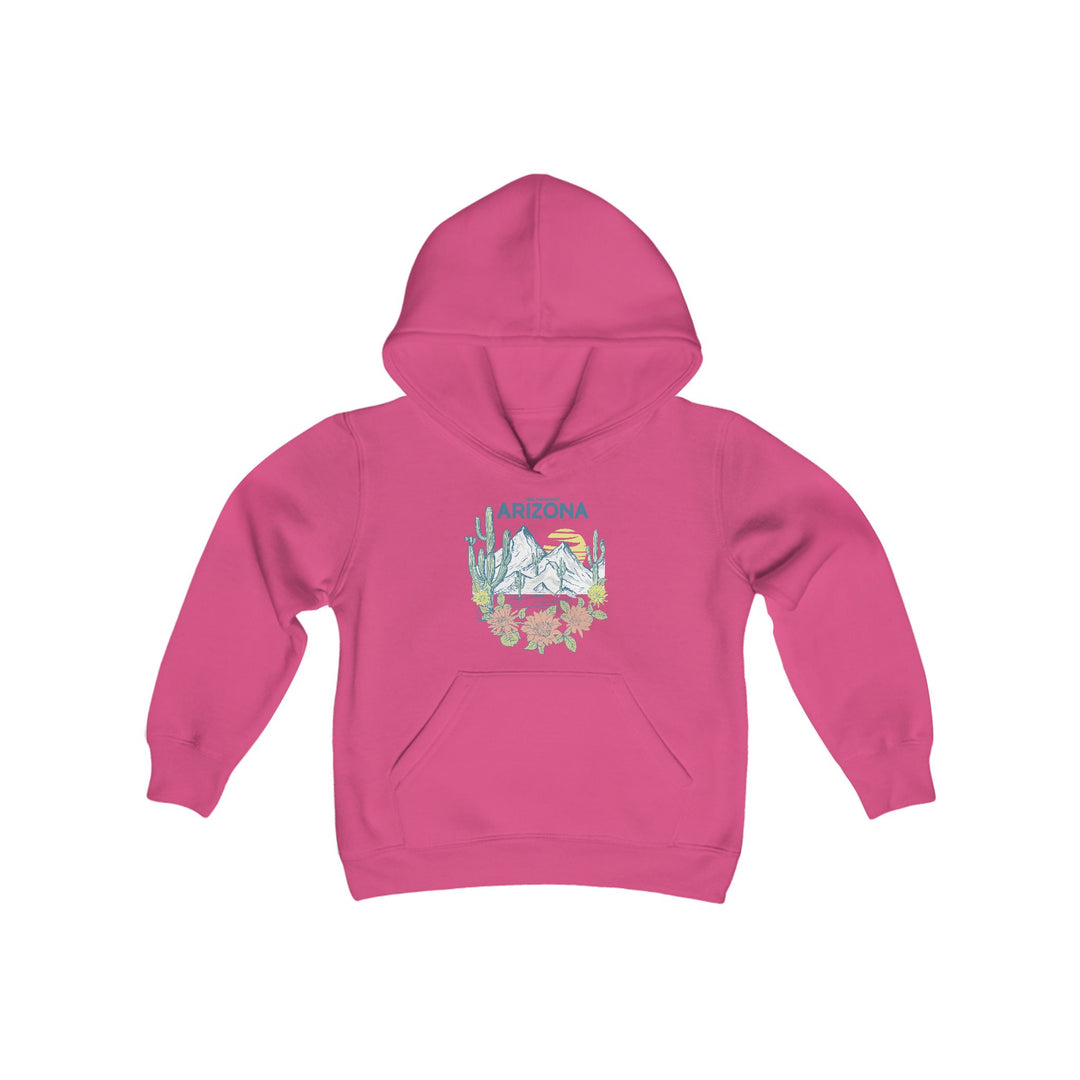 Feel The Sunset Arizona - Youth Heavy Blend Hooded Sweatshirt