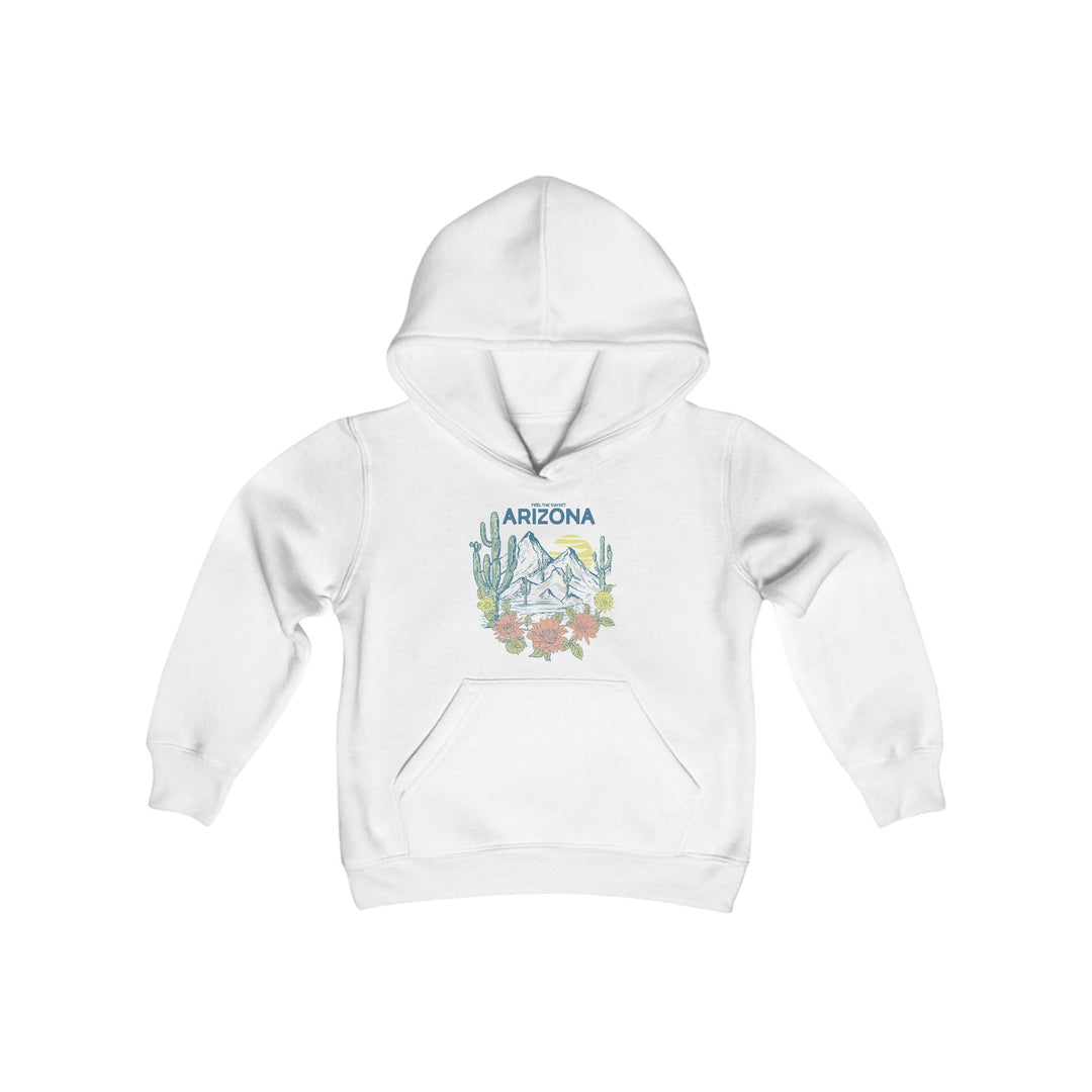 Feel The Sunset Arizona - Youth Heavy Blend Hooded Sweatshirt