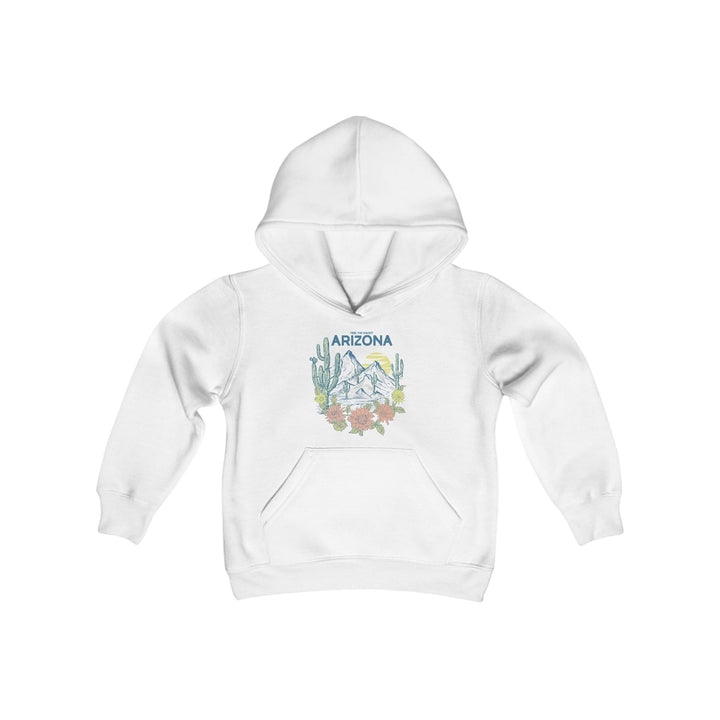 Feel The Sunset Arizona - Youth Heavy Blend Hooded Sweatshirt