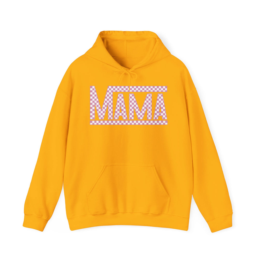Pink Check Mama - Unisex Heavy Blend™ Hooded Sweatshirt