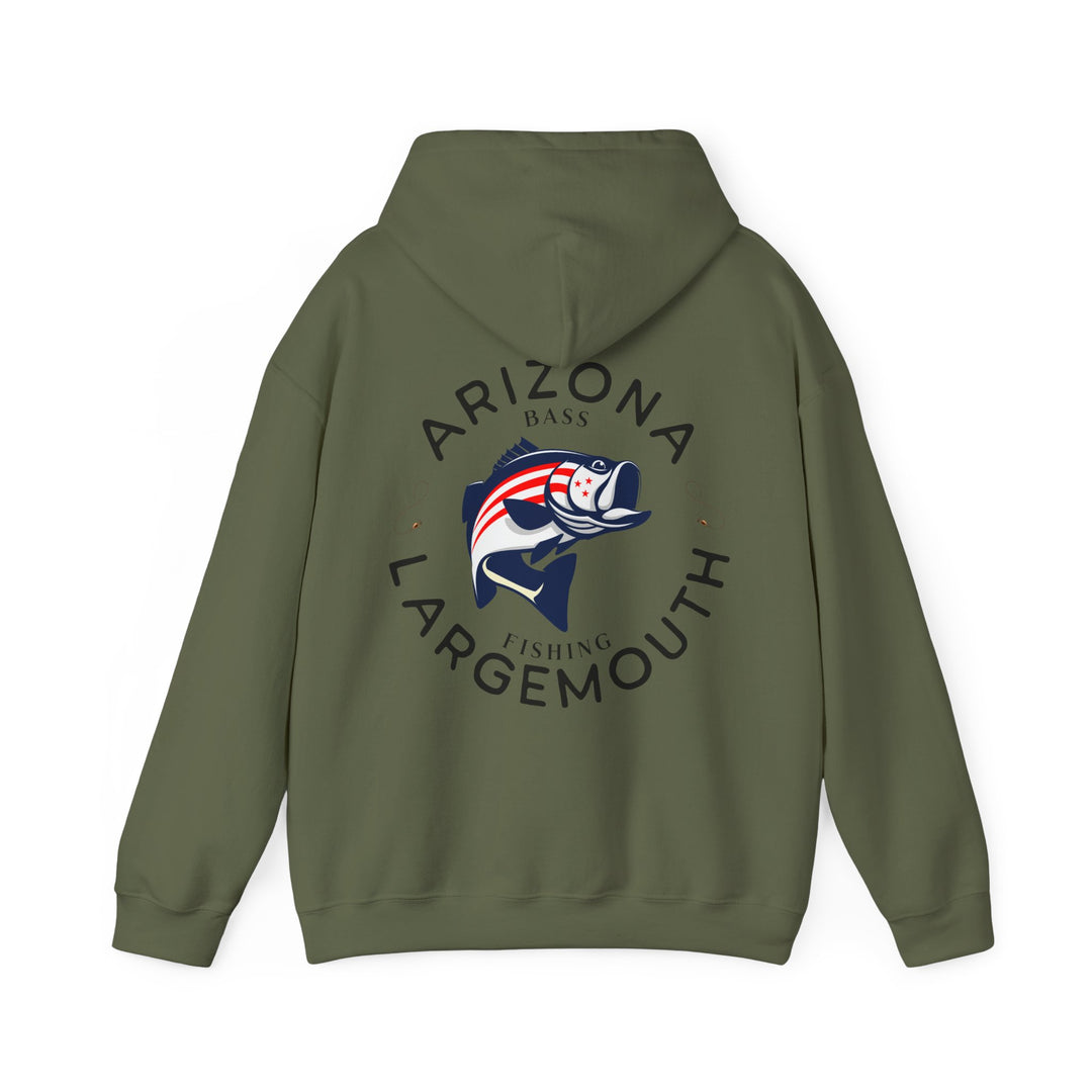 Arizona Largemouth Bass - Unisex Heavy Blend™ Hooded Sweatshirt