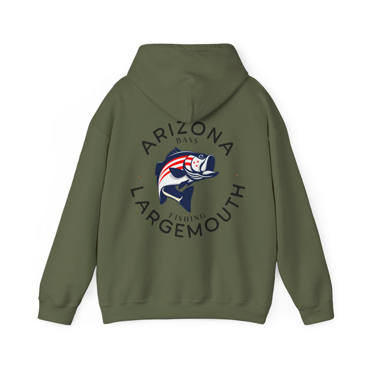 Arizona Largemouth Bass - Unisex Heavy Blend™ Hooded Sweatshirt