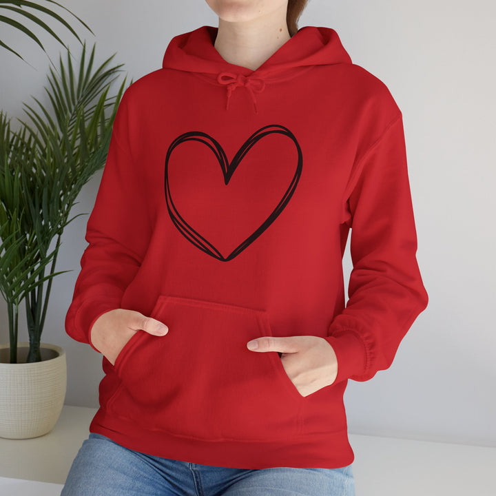 Heart -Unisex Heavy Blend™ Hooded Sweatshirt