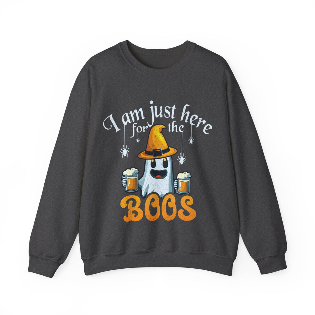 Here For The Boos - Unisex Heavy Blend™ Crewneck Sweatshirt