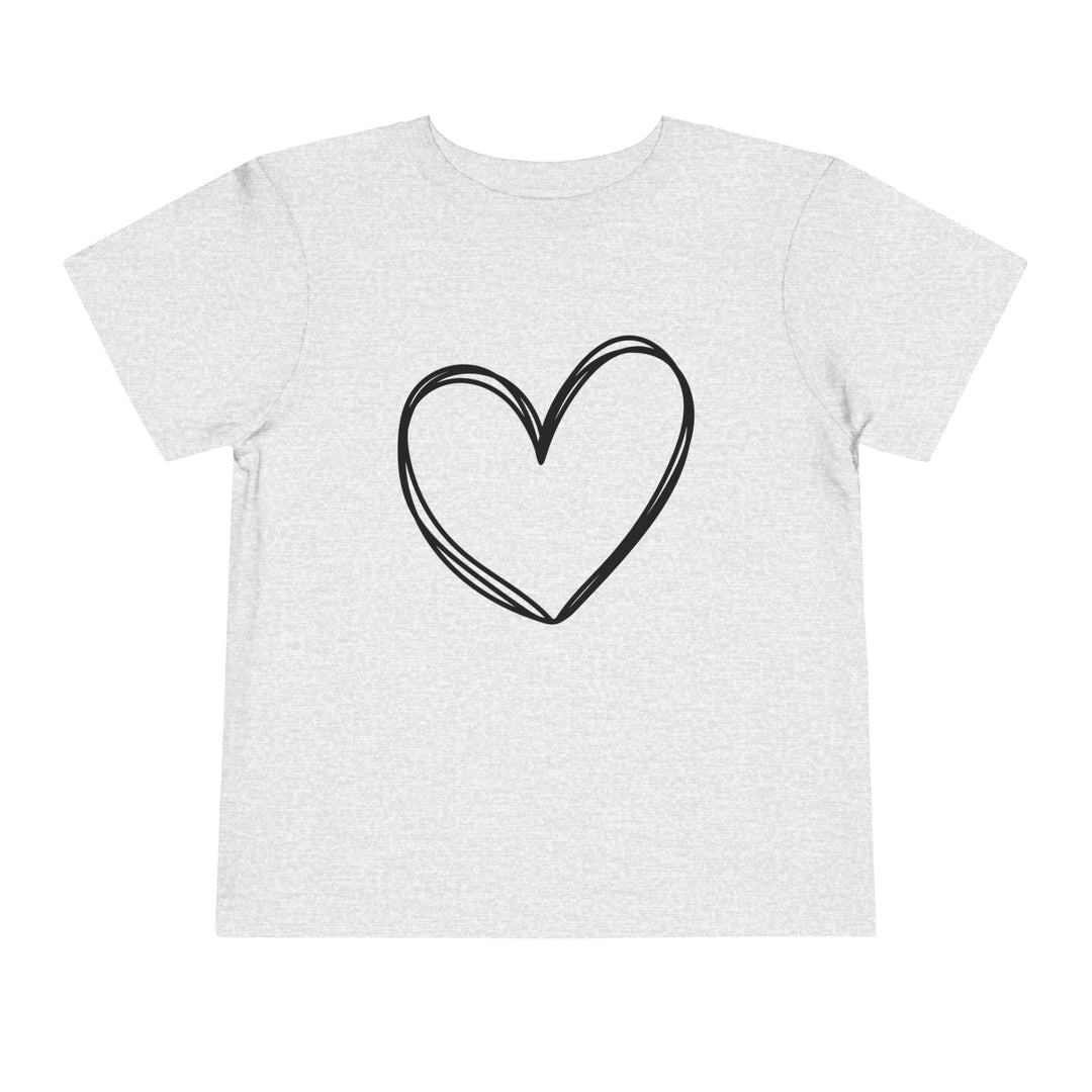 Heart - Toddler Short Sleeve Tee