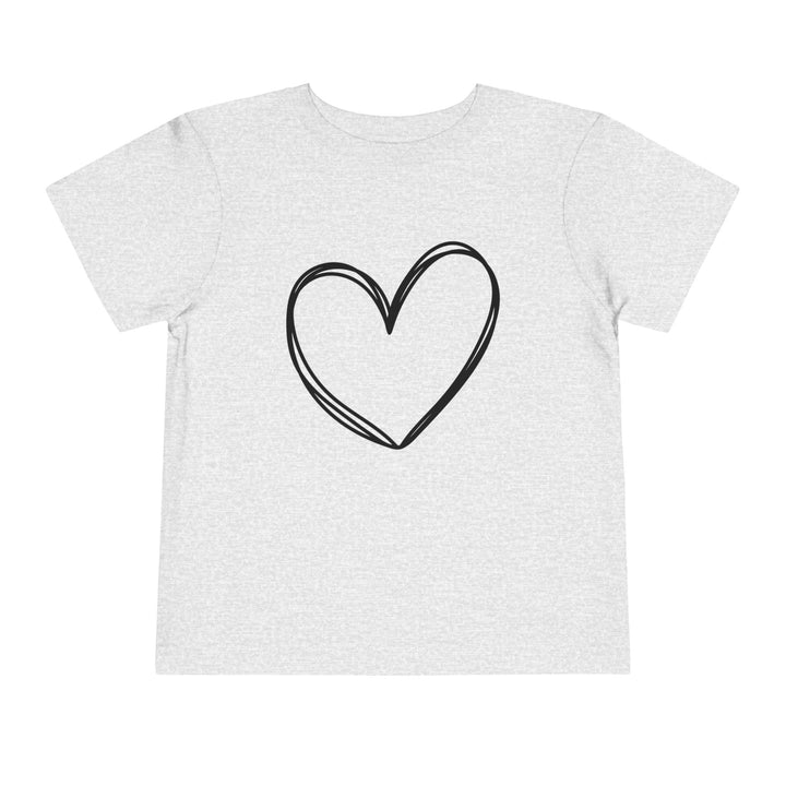 Heart - Toddler Short Sleeve Tee