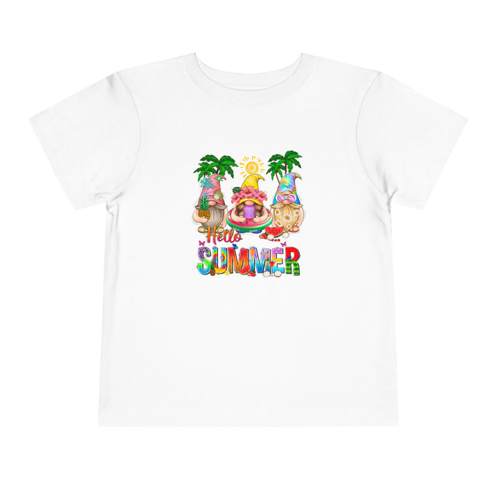Summer Gnomes - Toddler Short Sleeve Tee