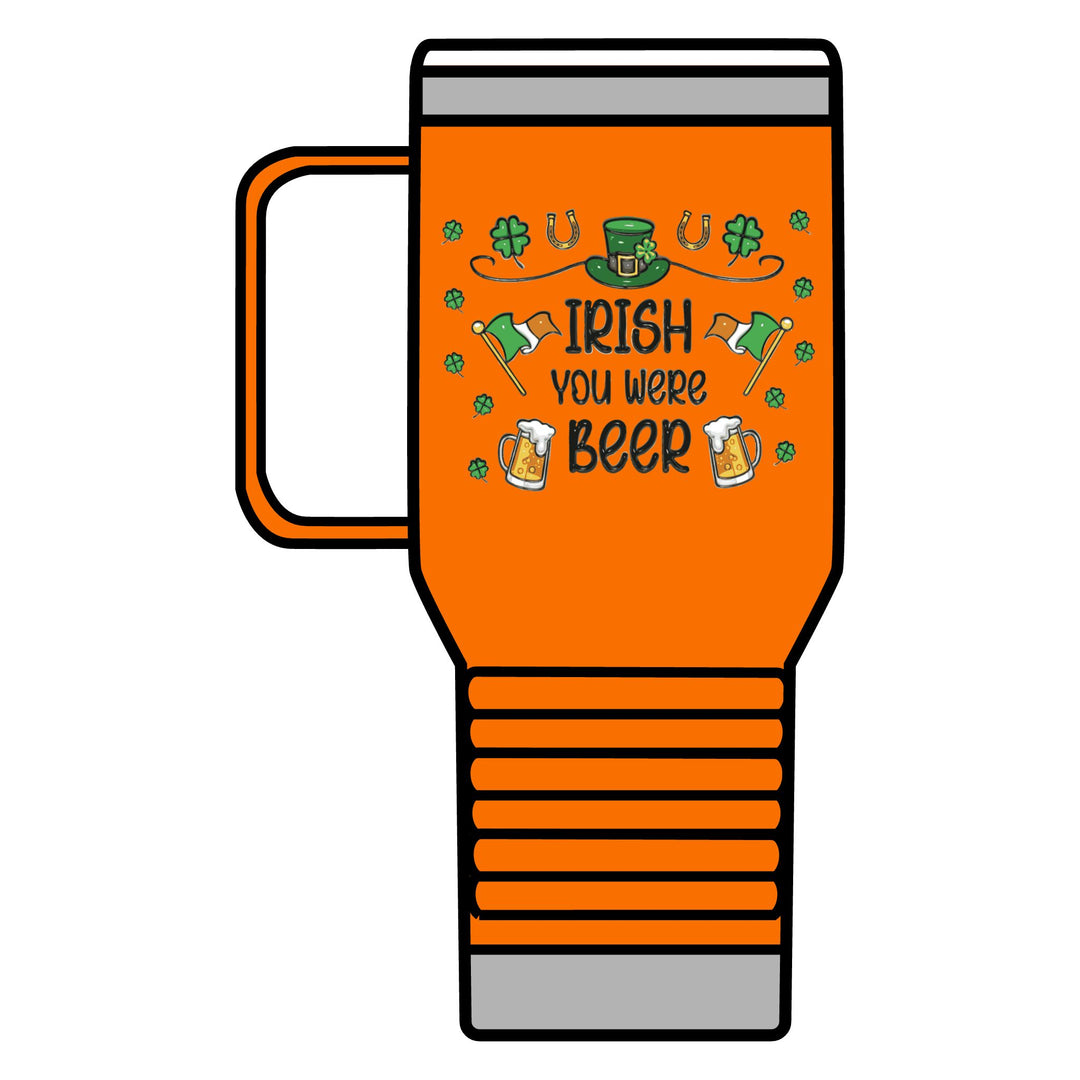 Irish You Were Beer - Travel Mug, 20oz