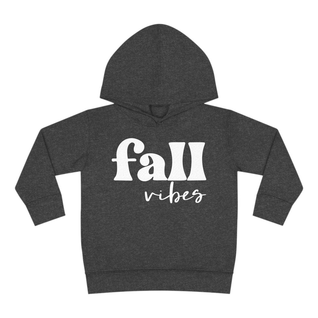 Fall Vibes - Toddler Pullover Fleece Hoodie