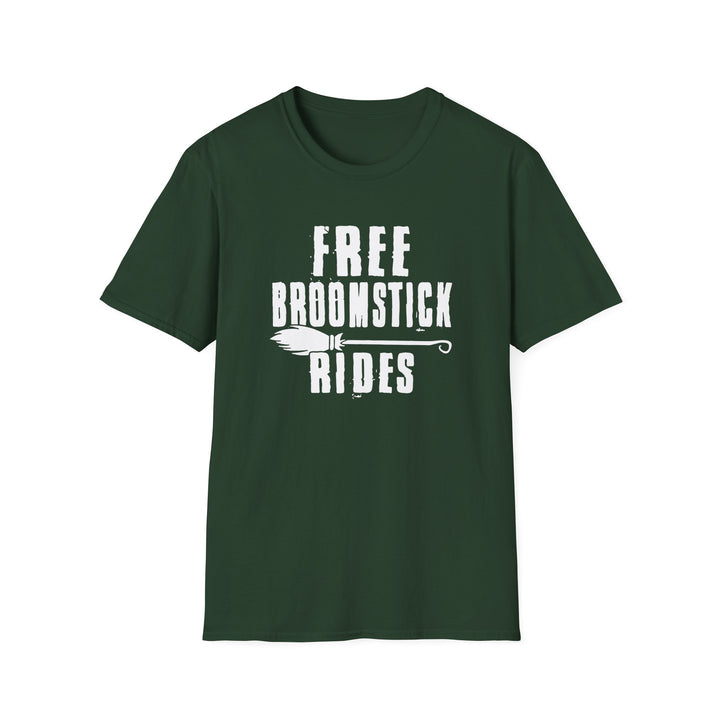 Free Broomstick Rides - Unisex Softstyle T-Shirt