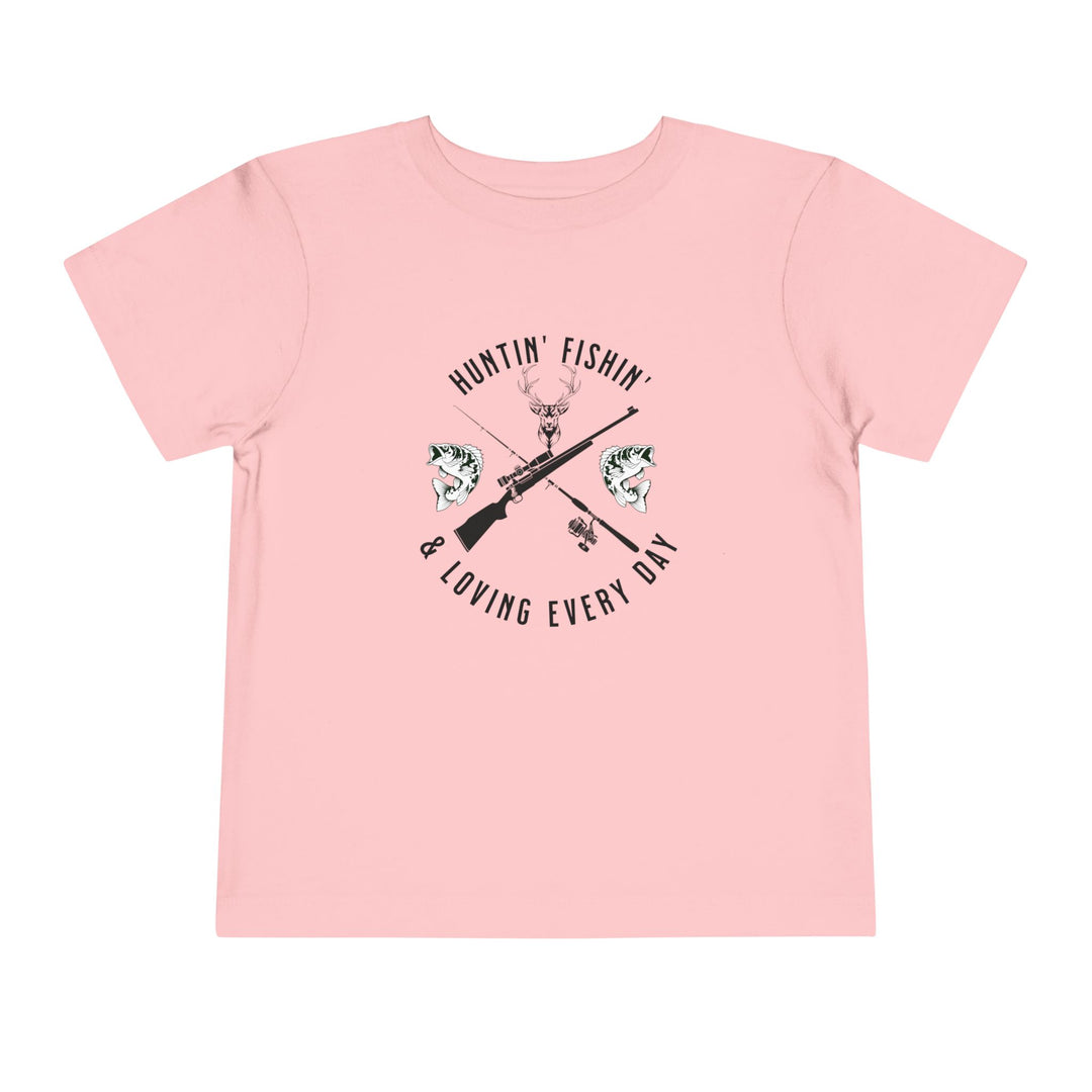 Huntin' Fishin' - Toddler Short Sleeve Tee