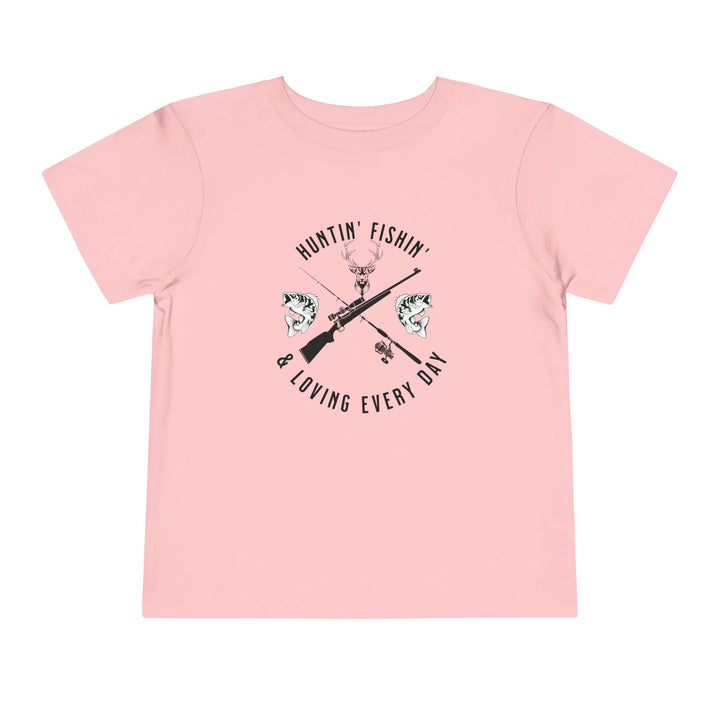 Huntin' Fishin' - Toddler Short Sleeve Tee